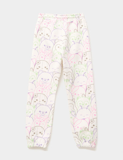 Pantalon jean 5 poches à coupe large - Noir - Fille - 15.00