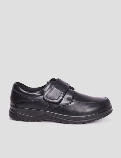 Derbies à scratch noir homme