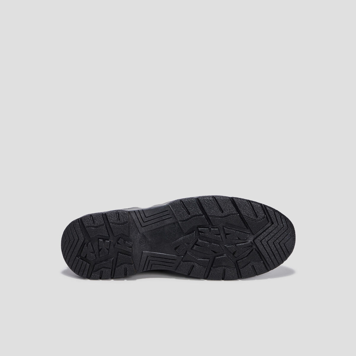 Bottines à lacets en cuir noir homme