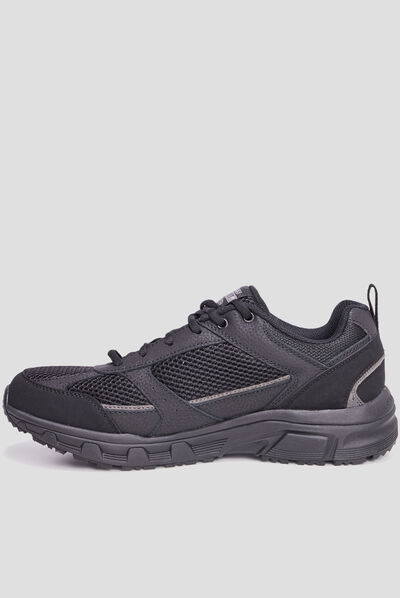 Baskets running mémoire forme Skechers noir homme