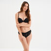 Soutien-gorge emboîtant paddé dentelle noir femme