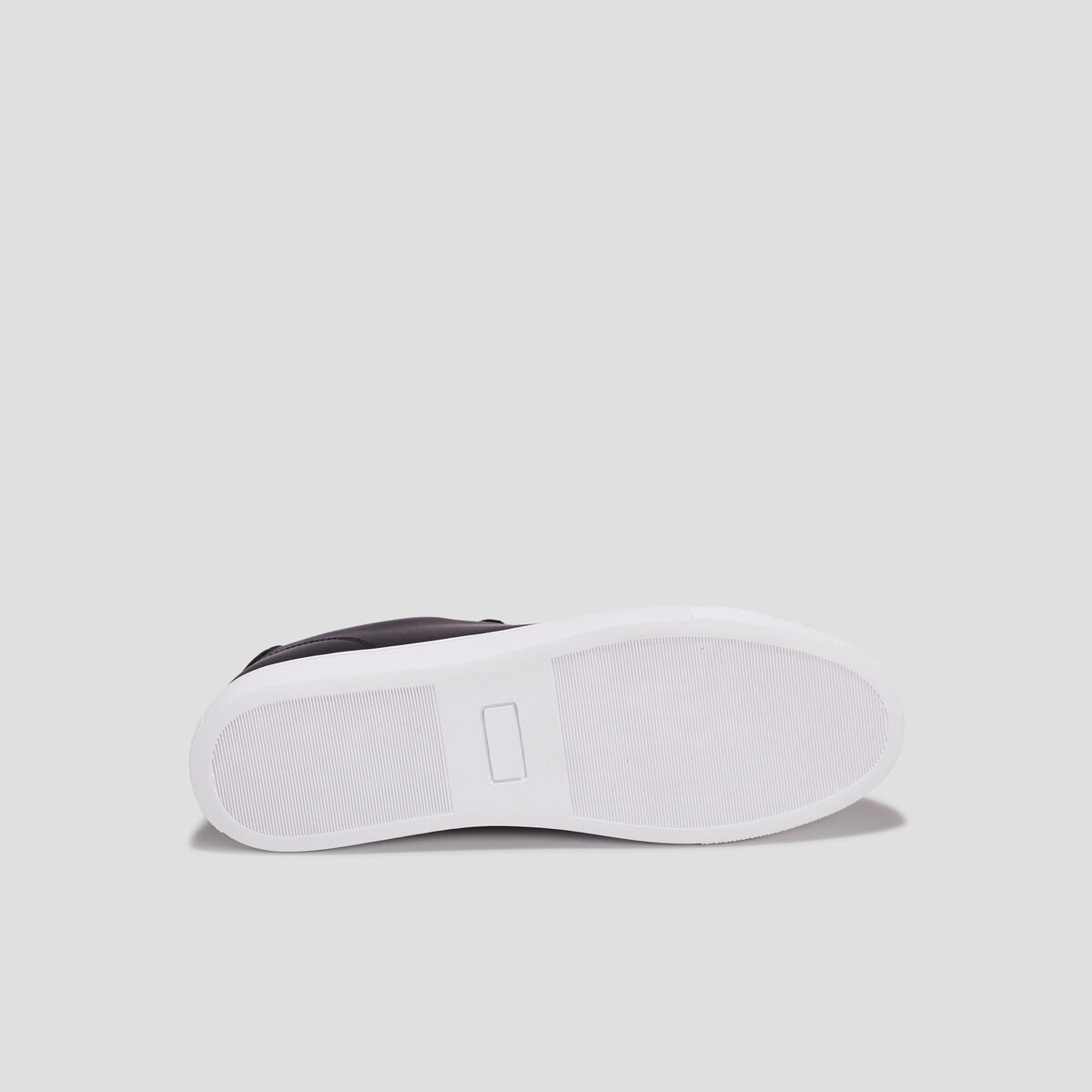Baskets plates noir homme