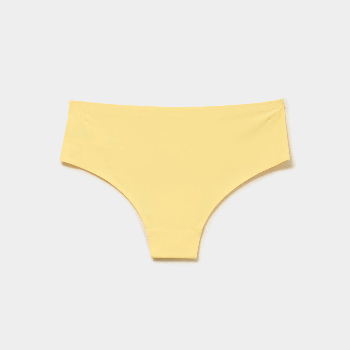 Lot 2 shortys microfibre sans couture ecru femme