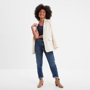 debardeur bretelles larges coton bleu marine femme Débardeur bretelles larges coton bleu marine femme