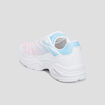 Baskets running &agrave; lacets multicolore fille