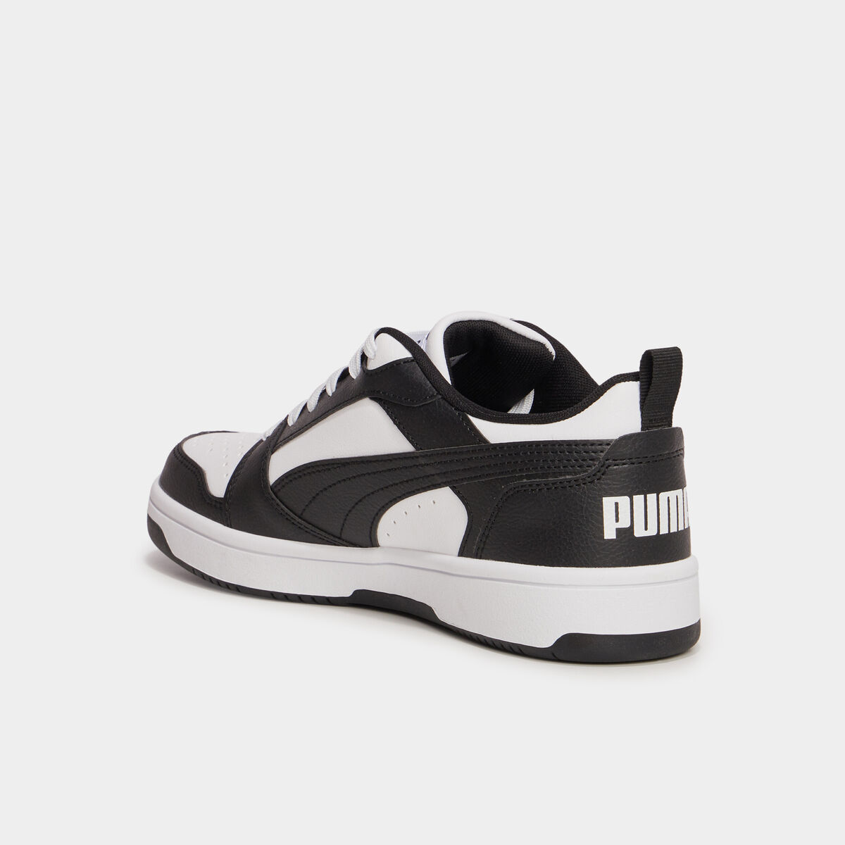 Tennis basses &agrave; lacets Puma Rebound V6 noir gar&ccedil;on