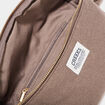 Sac banane bandoulière ajustable gris foncé femme