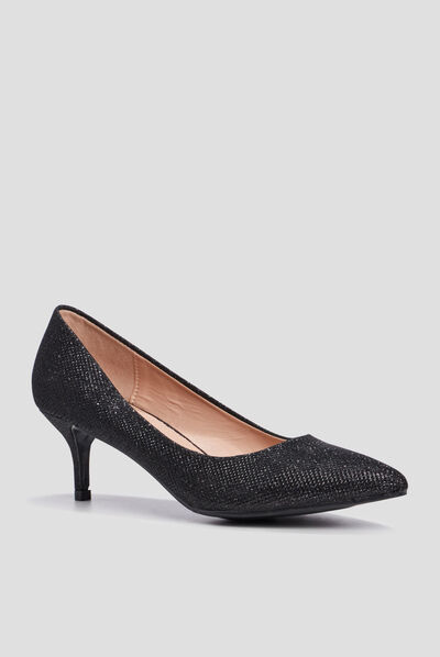 Escarpins à talons noir femme