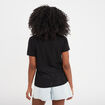 T-shirt col rond 1 poche manches courtes noir femme