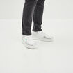 Baskets montantes Kickers Tylem gris argent femme
