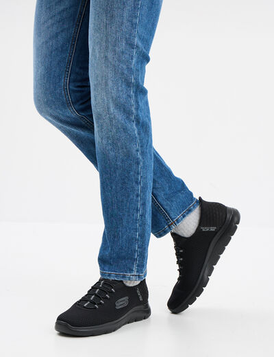 Baskets running Slip-ins Skechers noir homme