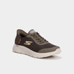 Baskets running Slip Ins GO WALK FLEX marron clair homme