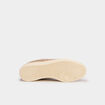 Baskets perfor&eacute;es semelle plate sable femme