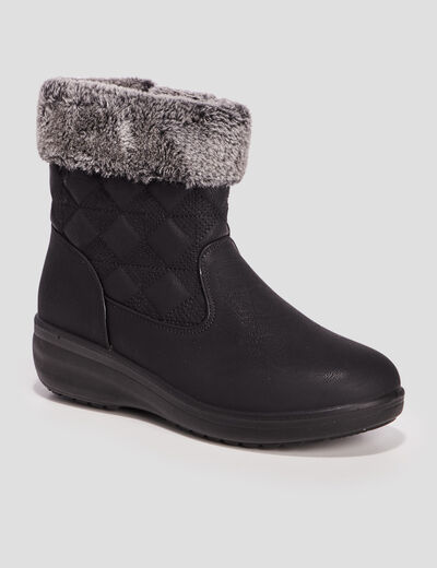 Bottines noir femme