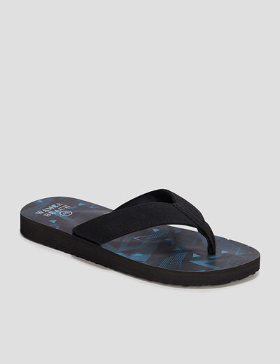 Tongs de plage bleu homme
