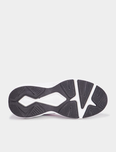 Baskets running semelles bulles Liberto rose fille