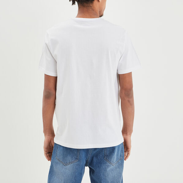 t shirt manches courtes creeks blanc homme T-shirt manches courtes Creeks blanc homme