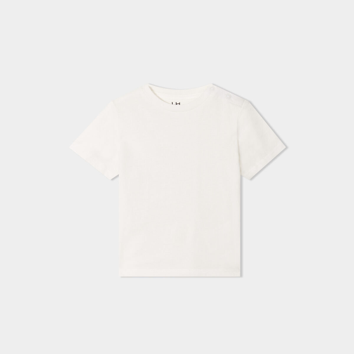 Lot de 4 t-shirts manches courtes coton blanc bébé garçon