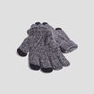Gants avec bouts tactile gris clair garçon