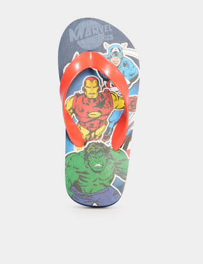 Tongs de plage Marvel Avengers multicolore garçon