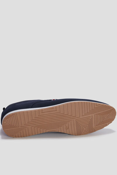 Derbies texturées à lacets bleu marine homme