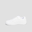 Tennis basses à lacets blanc homme
