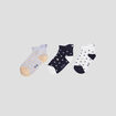 Lot 3 paires socquettes ivoire fille
