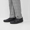 Tennis à lacets en cuir Puma Smash noir homme