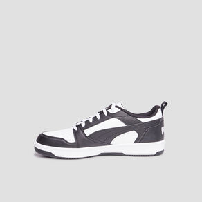 tennis basses lacets puma v6 noir homme Tennis basses lacets Puma V6 noir homme