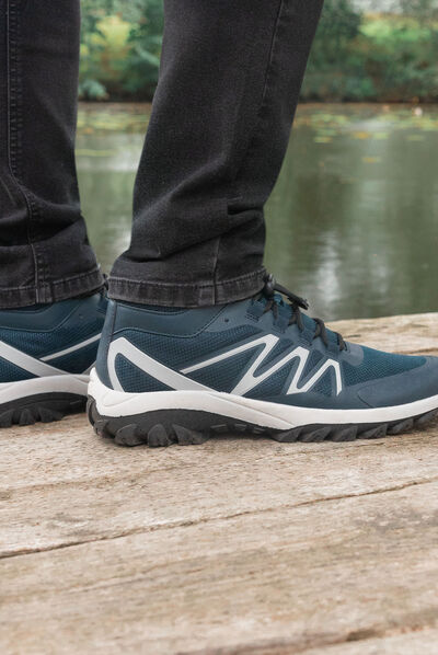 Boots à lacets Trappeur Bartix bleu marine homme