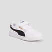 Tennis à scratchs Puma Shuffle blanc garçon