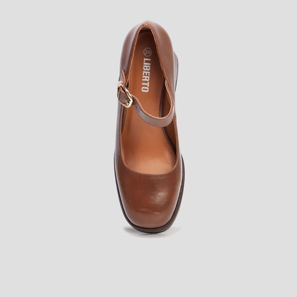 Escarpins à talons avec bride Liberto marron femme