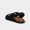 Sandales avec boucles noir gar&ccedil;on