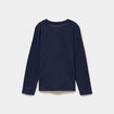 Ensemble pyjama 2 pi&egrave;ces coton bleu marine gar&ccedil;on