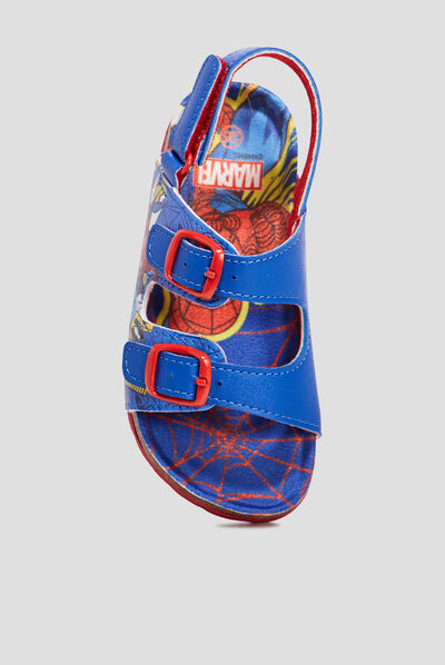 Sandales Spider-Man bleu marine garçon