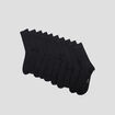Lot 10 paires de chaussettes noir homme
