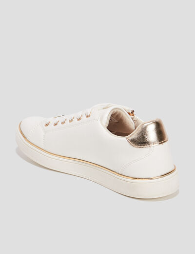 Baskets tennis Mosquitos blanc femme