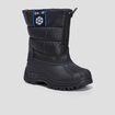 Bottes de neige fermeture zippée noir garçon