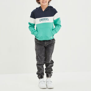 sweat a capuche hoodie creeks tricolore bleu marine garcon Sweat à capuche hoodie Creeks tricolore bleu marine garçon