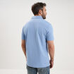 Polo manches courtes bleu ciel homme