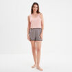 Ensemble pyjama 2 pièces gris femme