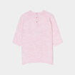 Robe pull longueur genou Kimbaloo rose bébé fille
