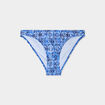Bas de maillot de bain bleu femme