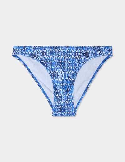 Bas de maillot de bain bleu femme