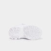 Baskets running à scratchs Liberto blanc bébé fille