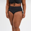 Bas de maillot de bain noir femme grande taille