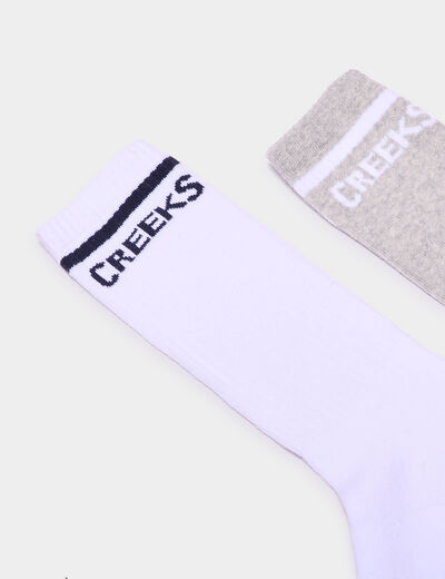 Lot 5 paires chaussettes multicolore homme