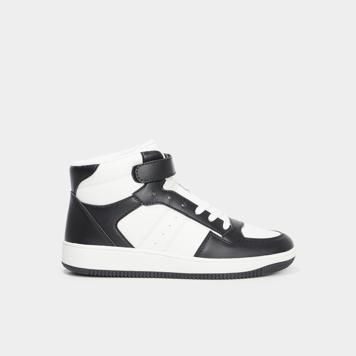 Baskets montantes &agrave; scratch Creeks multicolore femme
