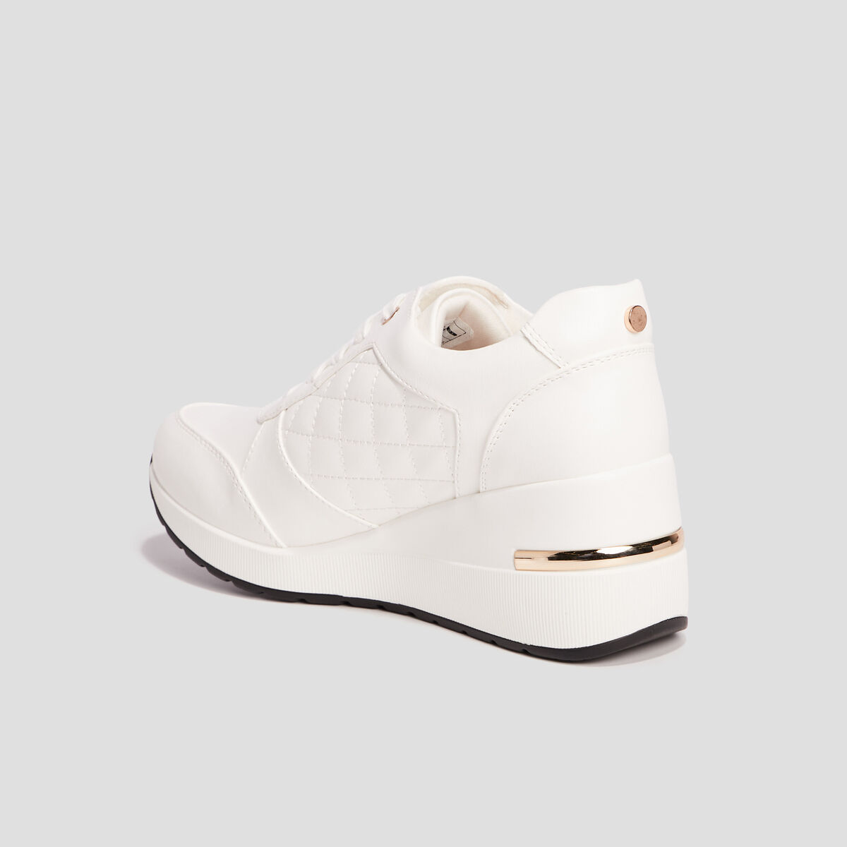 Runnings compensées Mosquitos blanc femme