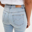Jeans flare 5 poches denim double stone femme